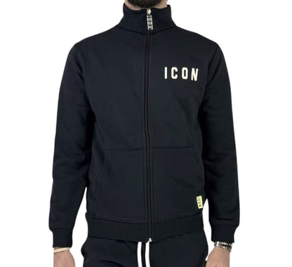 Felpa ICON Collo Alto C/Zip Basica