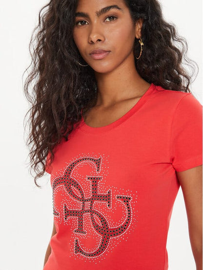 T-shirt Guess Donna G IN STRASS