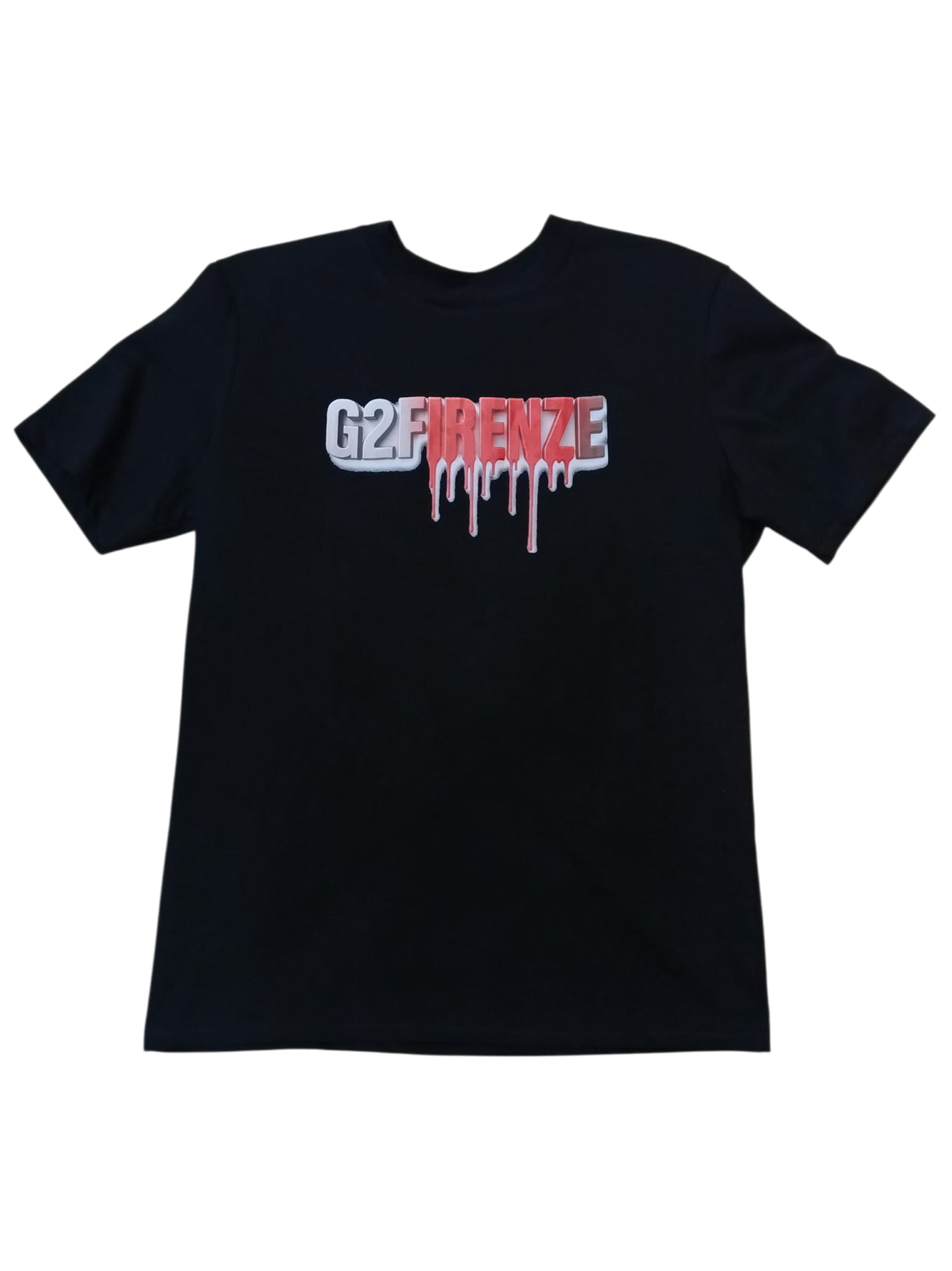 T-shirt G2 FIRENZE con maxi logo rilievo 23T