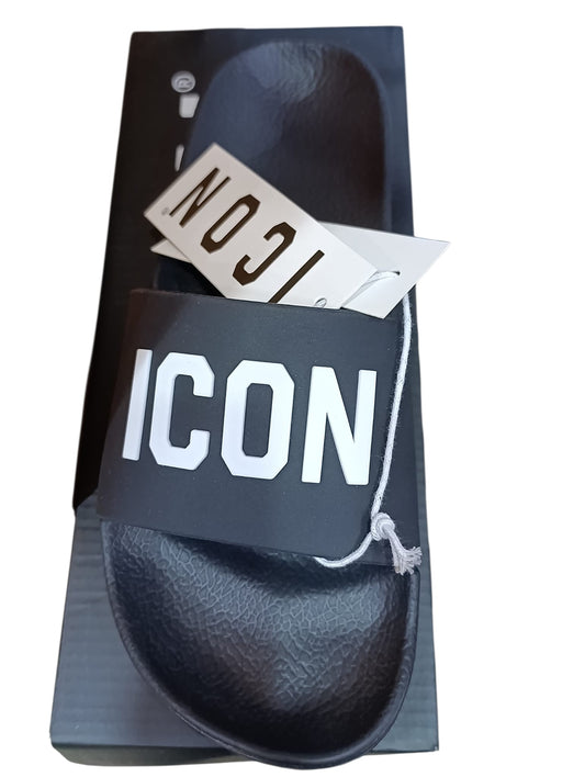 Ciabatte ICON  con logo in 3D 06TU