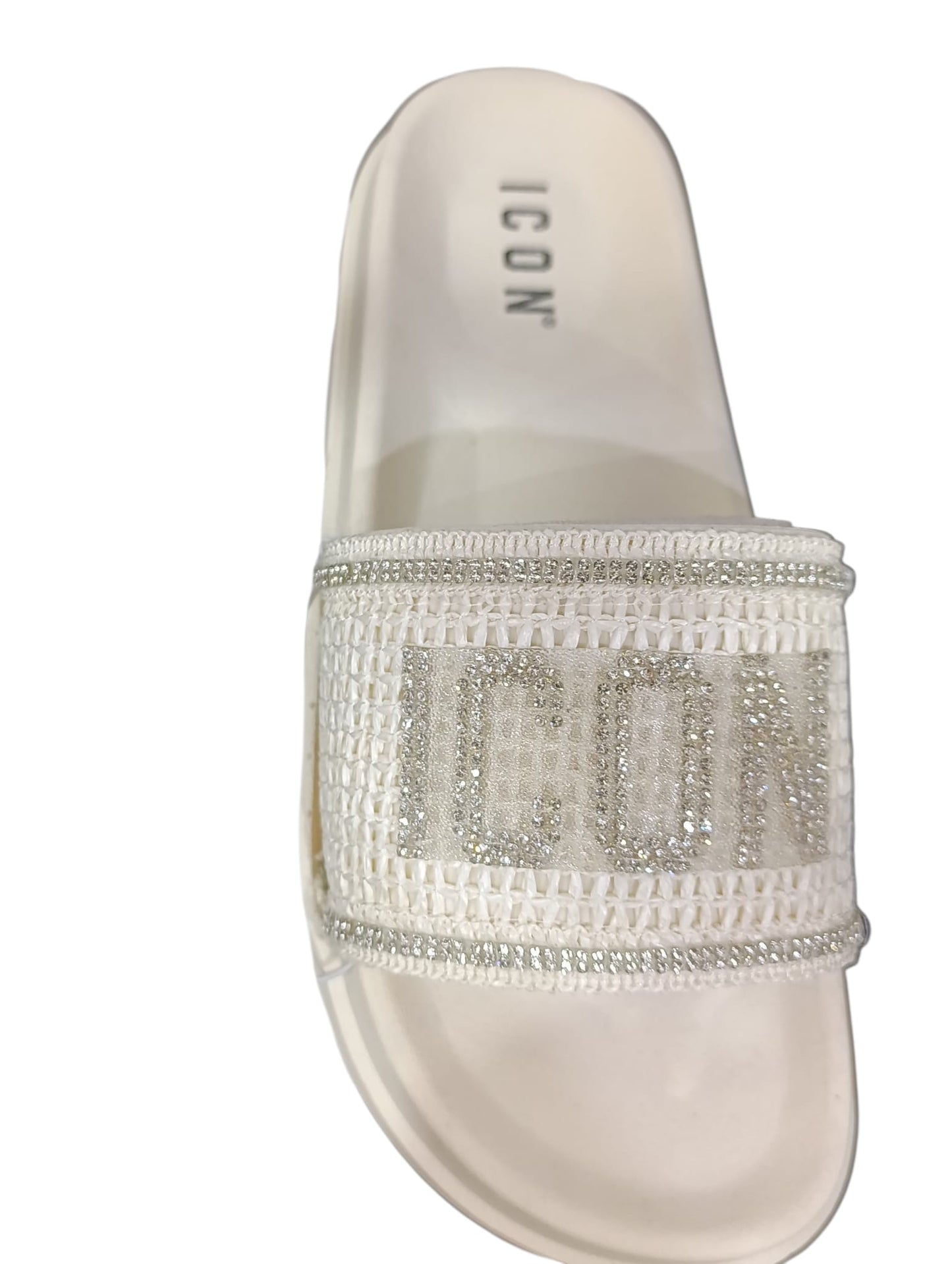 Ciabatte donna ICON alte con strass 77TD