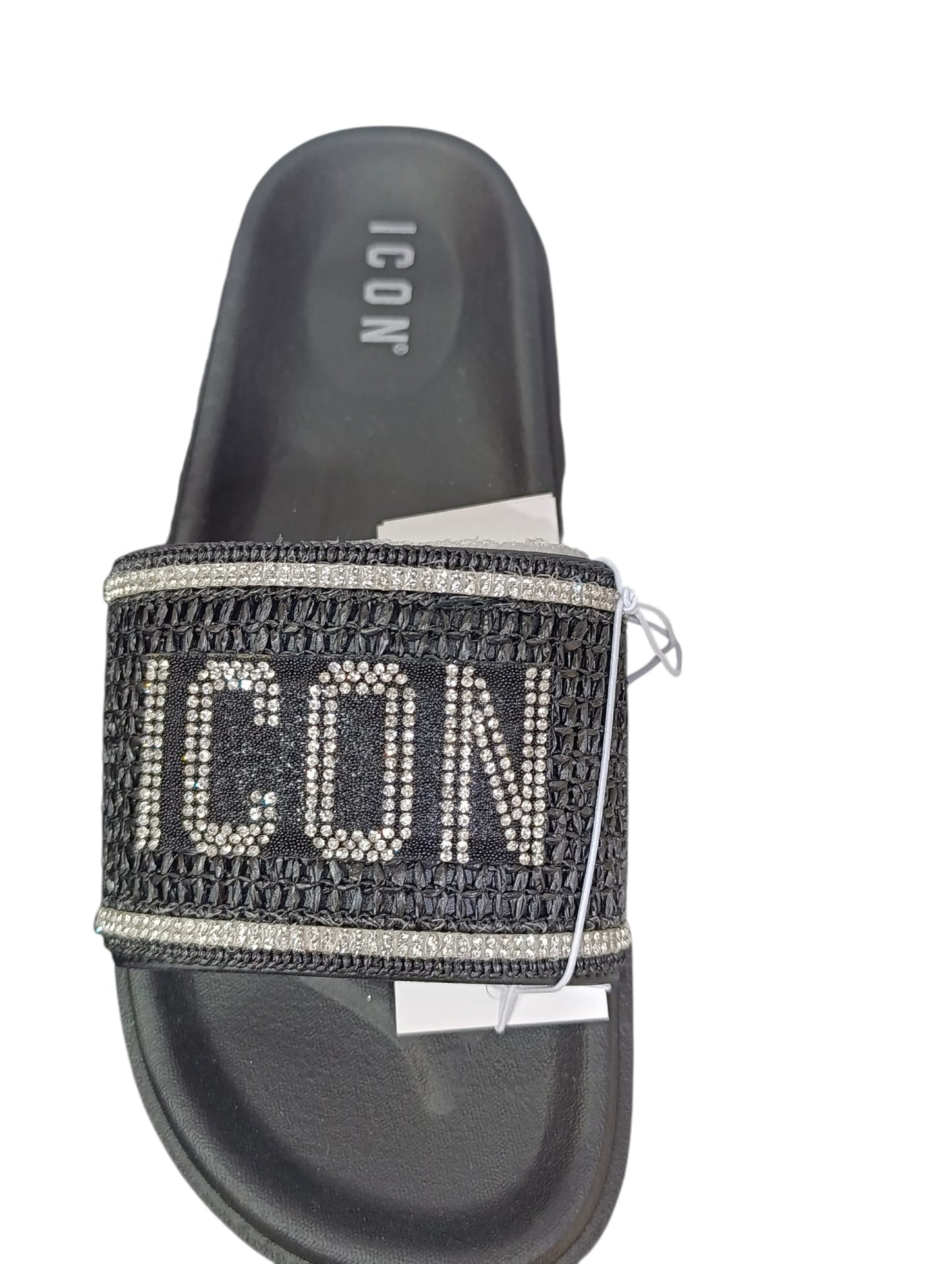 Ciabatte donna ICON alte con strass 77TD