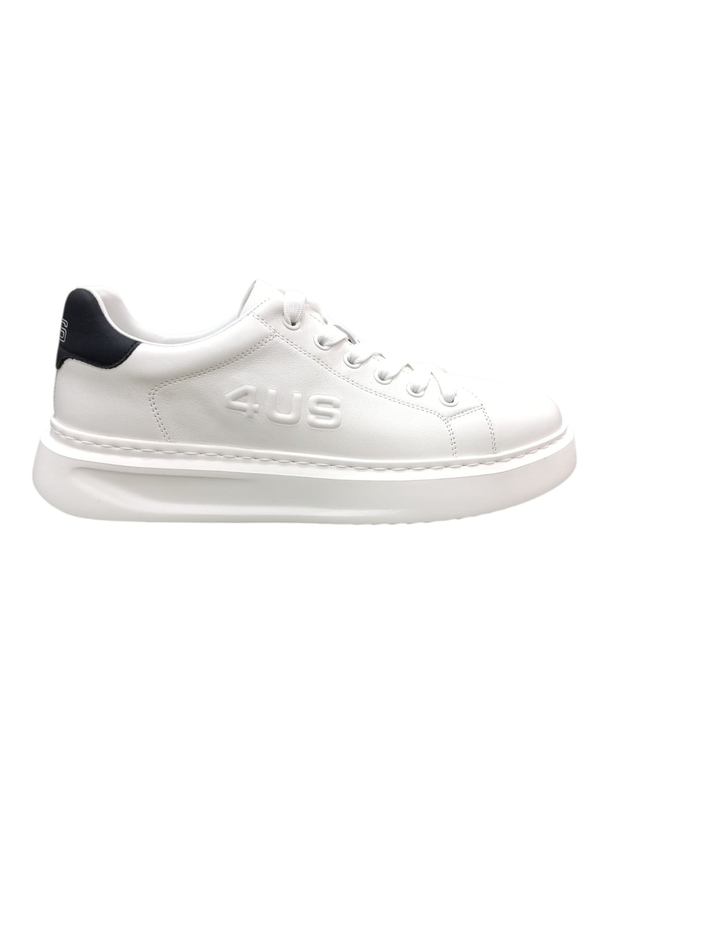 Scarpe in vera pelle 4US PACIOTTI con logo rilievo