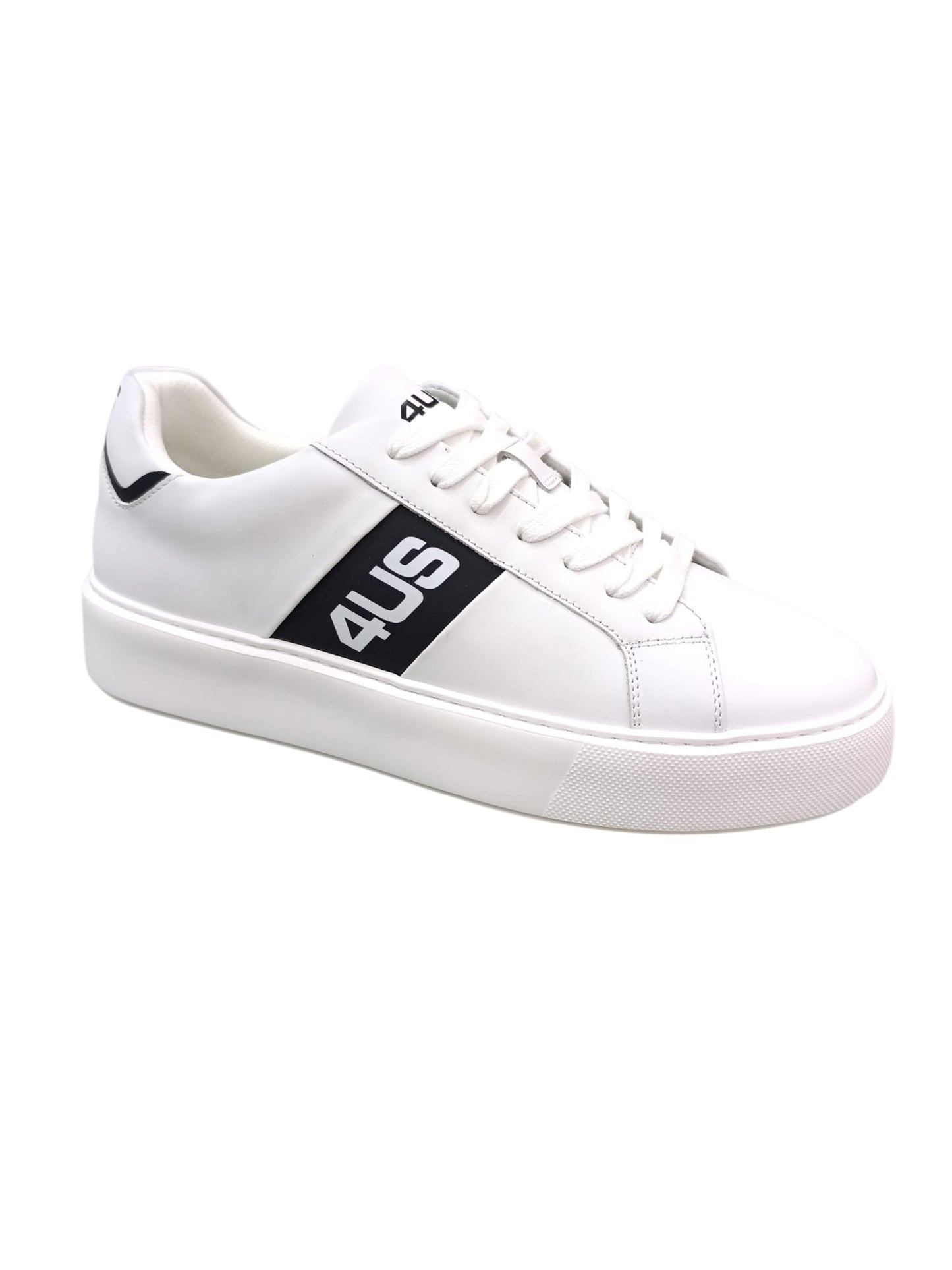 Sneakers 4US PACIOTTI uomo vera pelle con logo 8-3