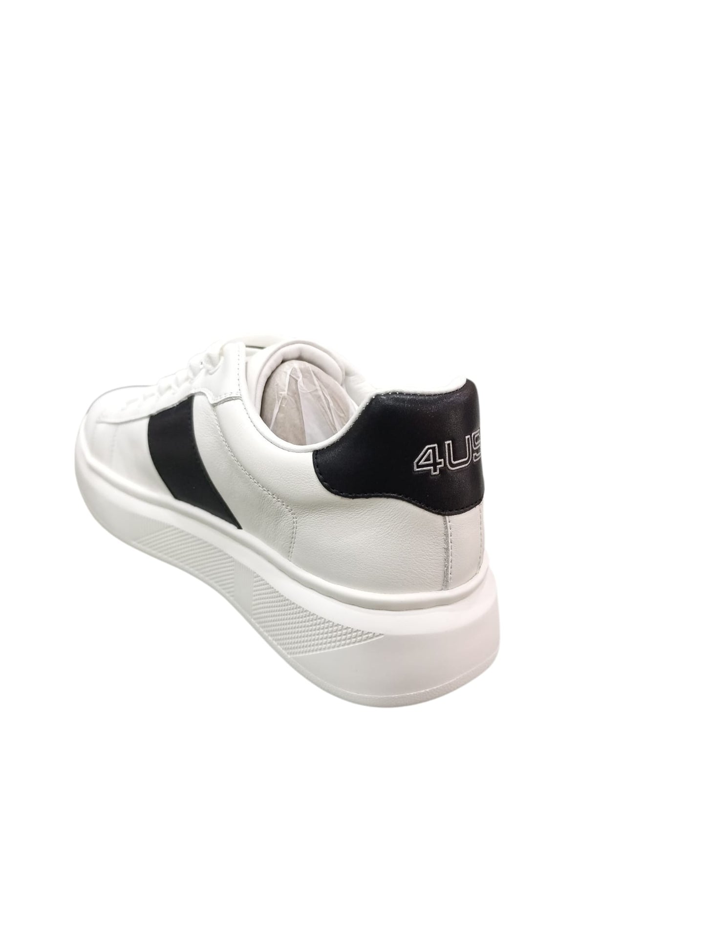 Scarpe in vera pelle 4US PACIOTTI logo in cucitura