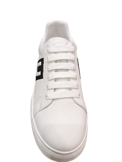 Scarpe in vera pelle 4US PACIOTTI logo in cucitura