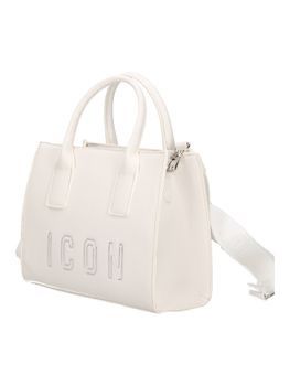 Borsa ICON Madison in ecopelle logo argento A02