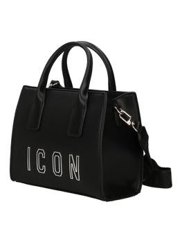 Borsa ICON Madison in ecopelle logo argento A02