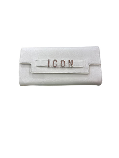 Borsetta Lana  ICON donna con logo strass 07A02