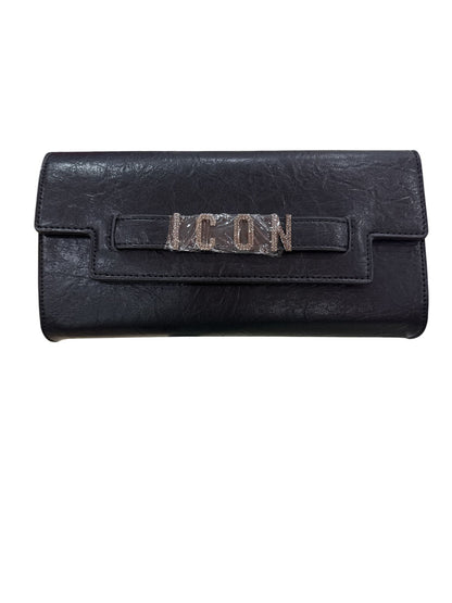 Borsetta Lana  ICON donna con logo strass 07A02