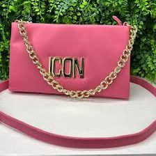 Borsetta  ICON Grace logo placcato oro a02