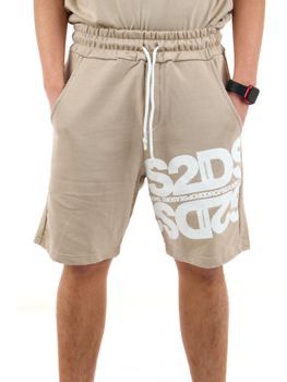 Pantaloncino Drop Season2 maxi logo in stampa 258