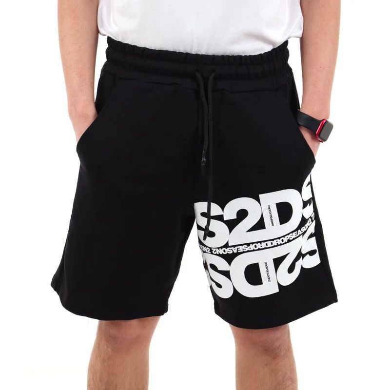 Pantaloncino Drop Season2 maxi logo in stampa 258