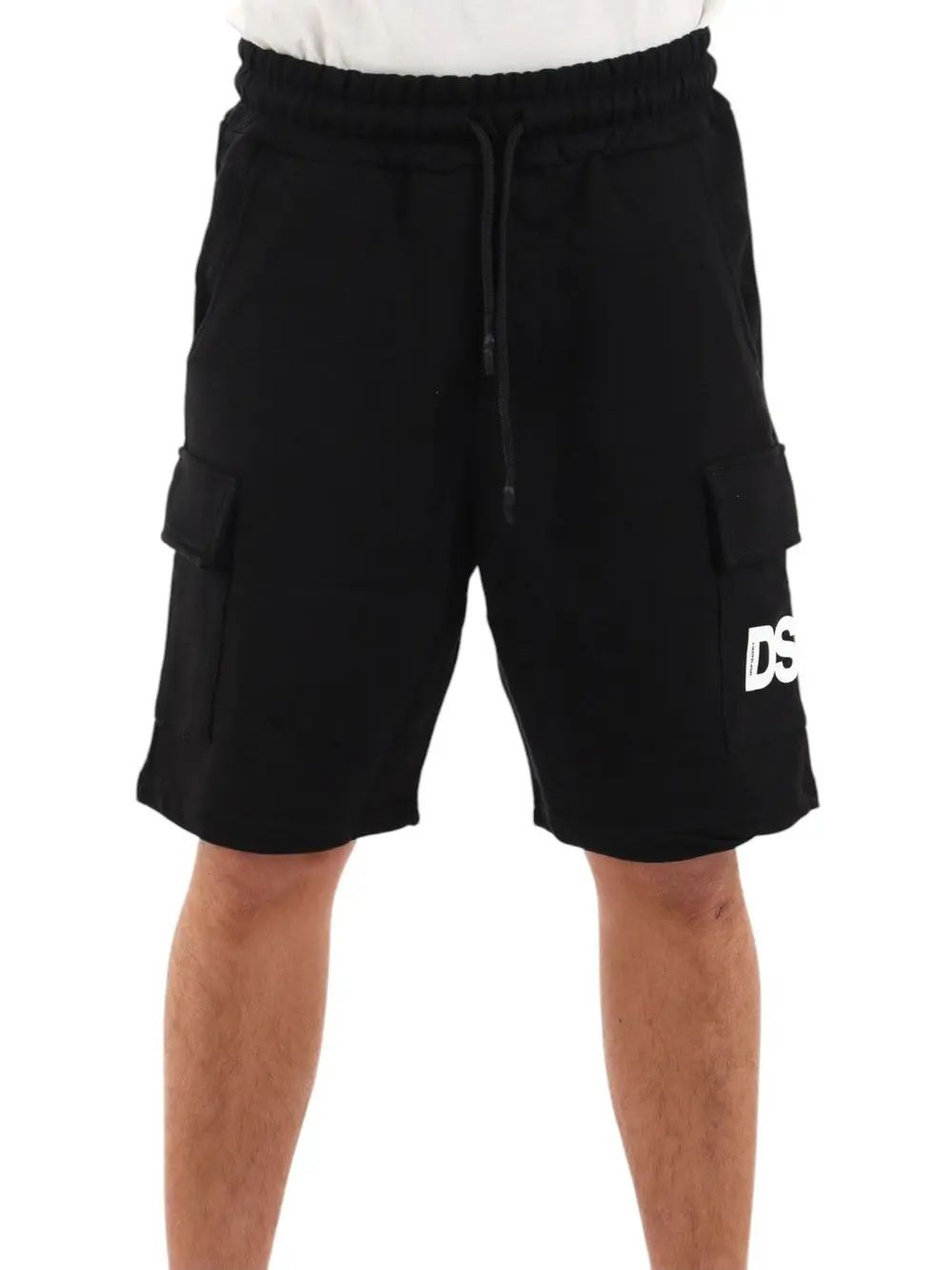Pantalone cargo Drop Season2 logo in stampa 268