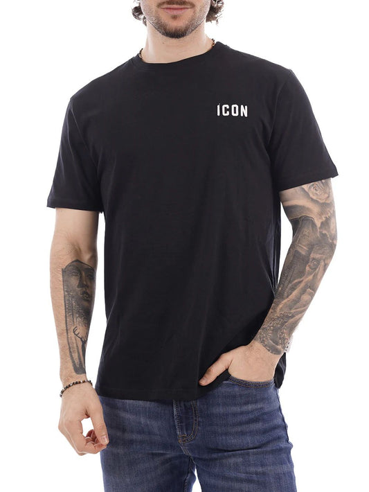 T-shirt ICON LOGO  RICAMO  001