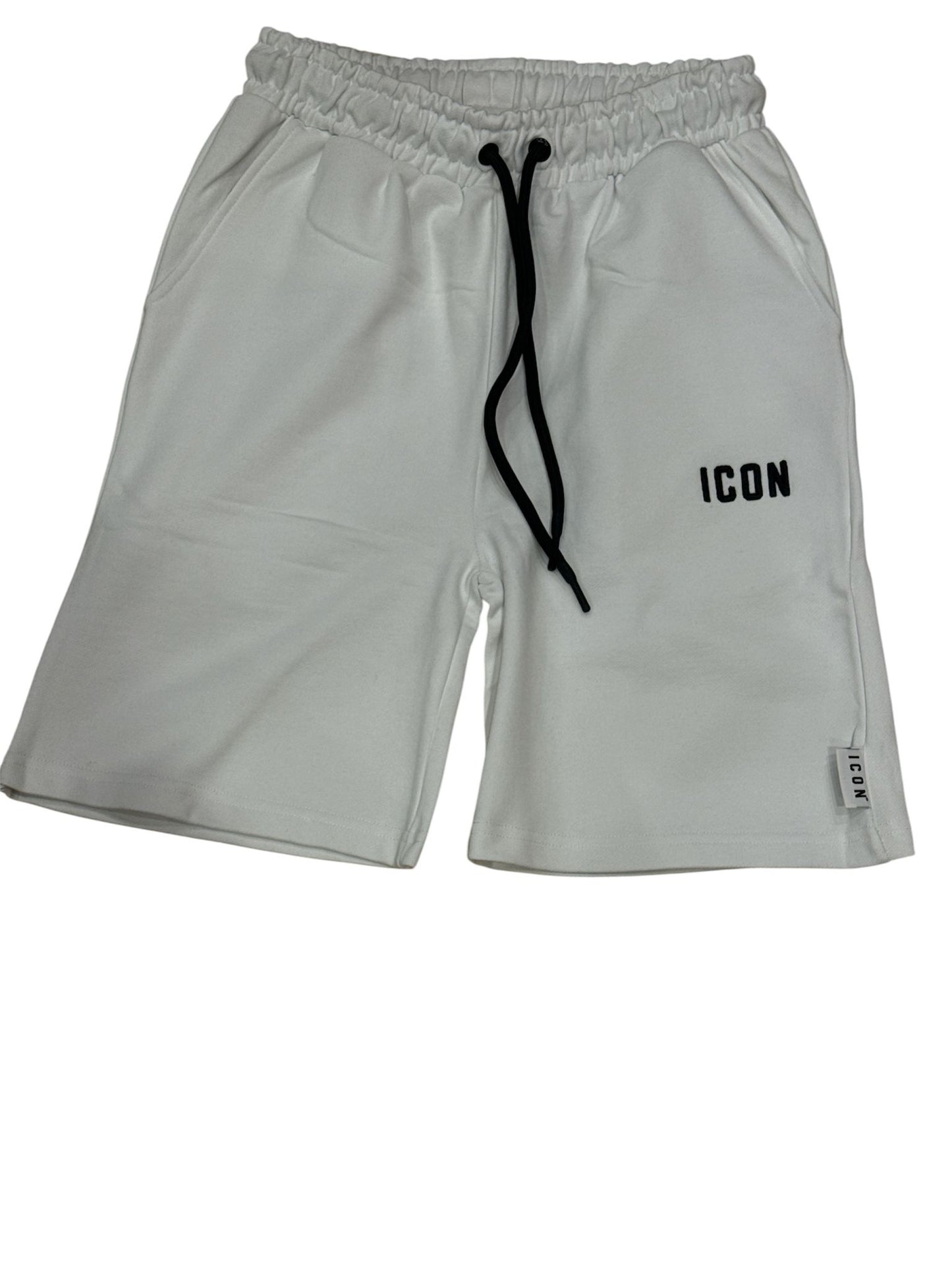 Pantaloncino ICON logo ricamato 001