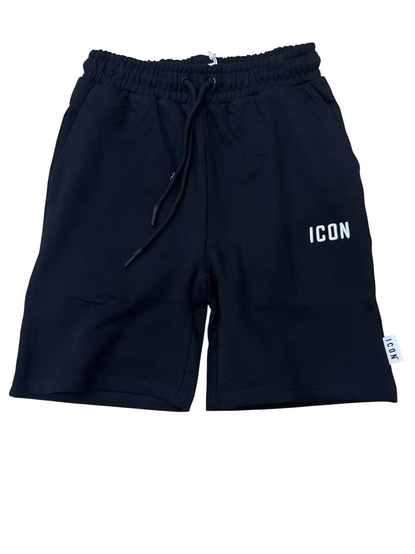 Pantaloncino ICON logo ricamato 001