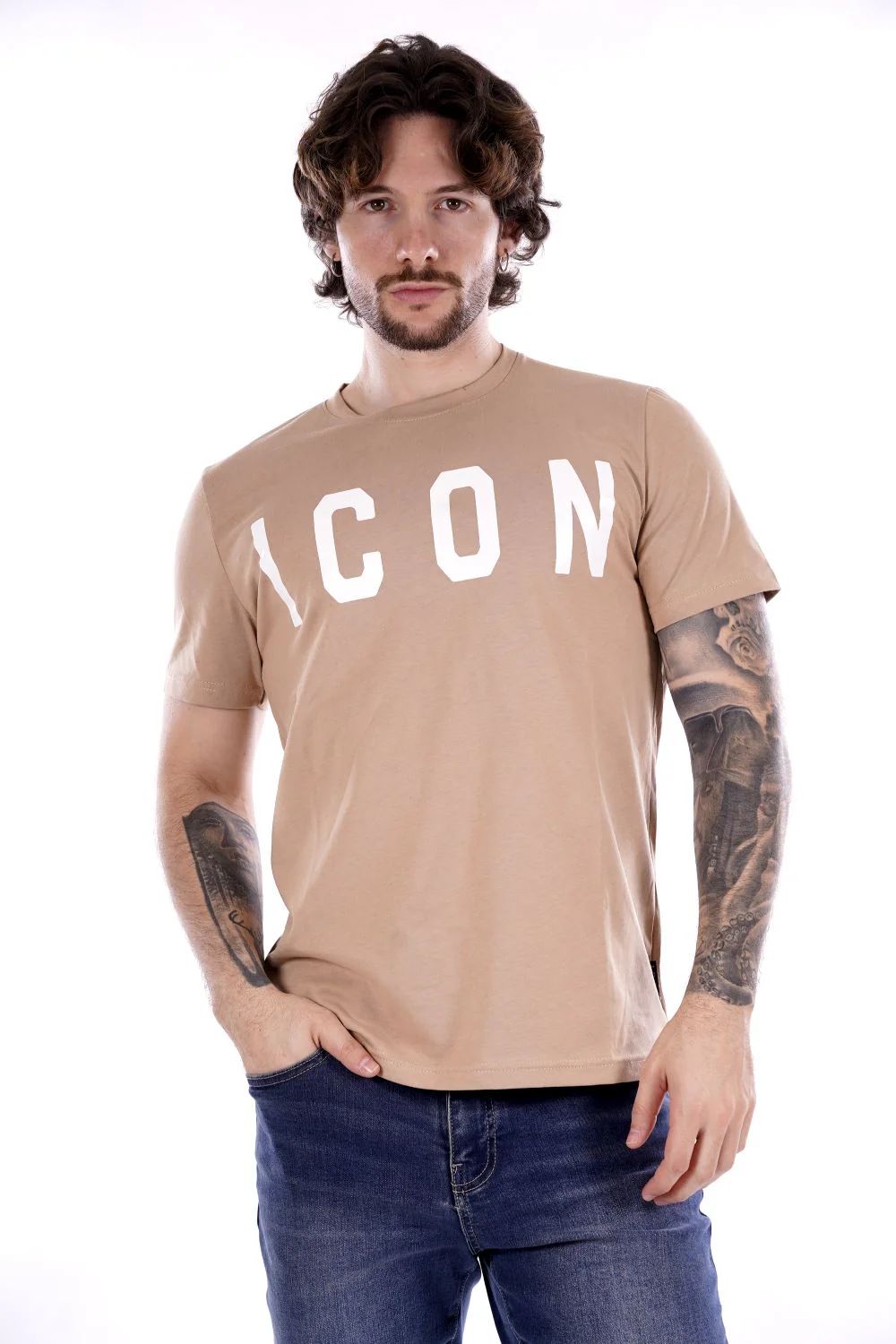 T-shirt ICON BASIC LOGO GRANDE 001