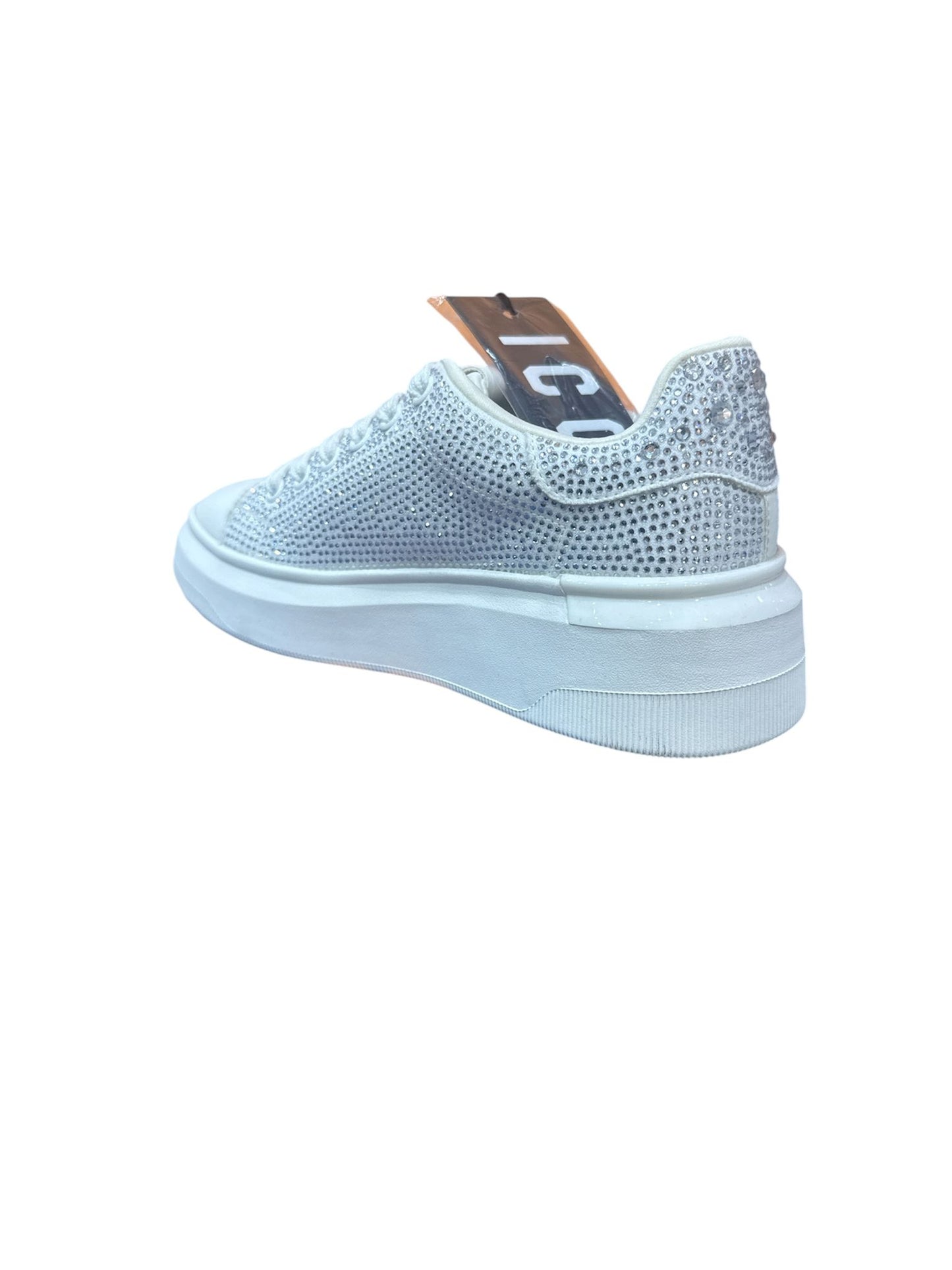 Sneakers ICON Glitterata Nera e Bianca