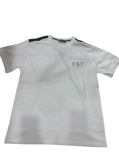 T-SHIRT EXIT logo in stampa besic striscia in spal